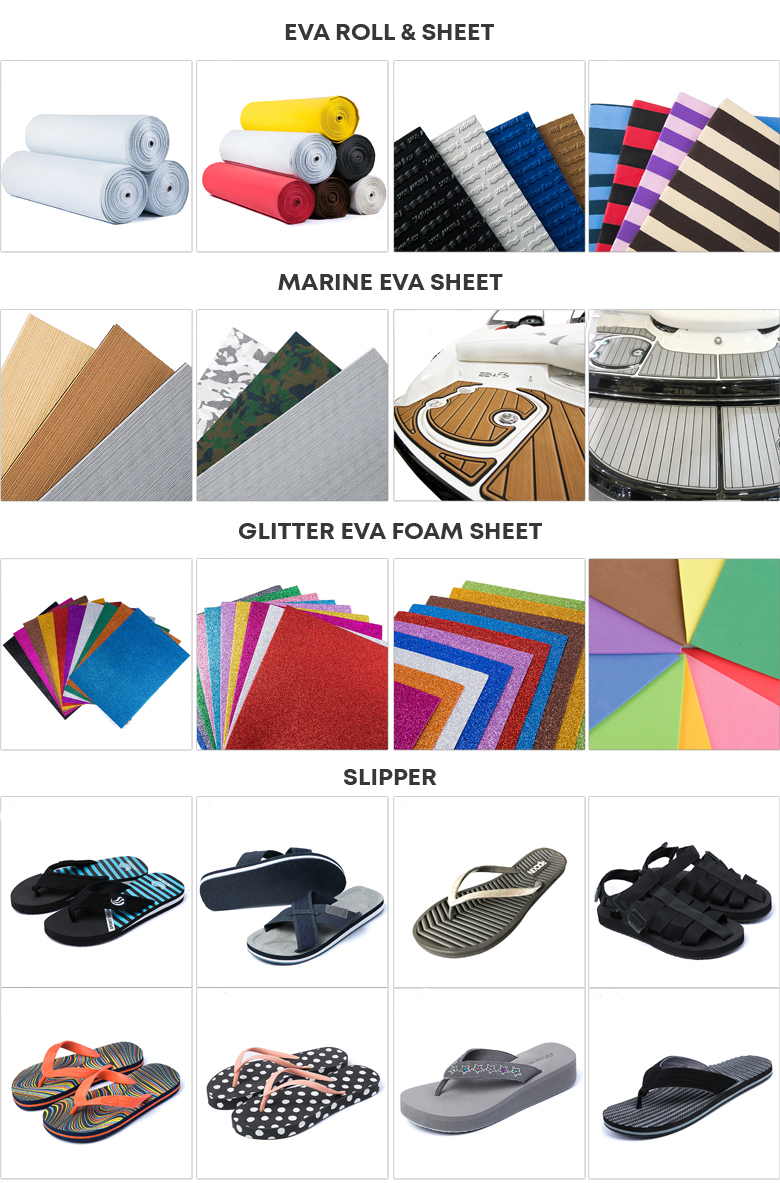 custom color yellow material roll eco-friendly eva  foam rubber shoe soles material