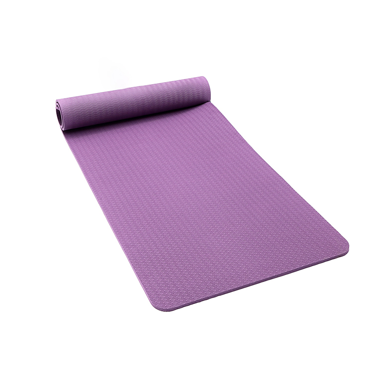 Eco-friendly customized color design big size 100% tpe  private label custom travel portable yoga mat