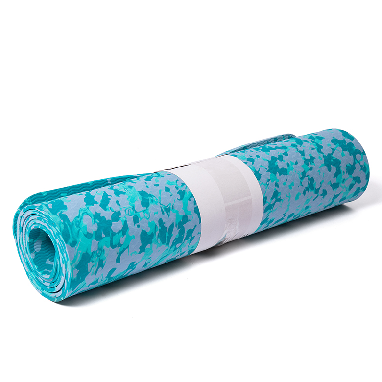 Eco Friendly Eva Yoga Mat With Comfort Foam And Anti Tear- Green