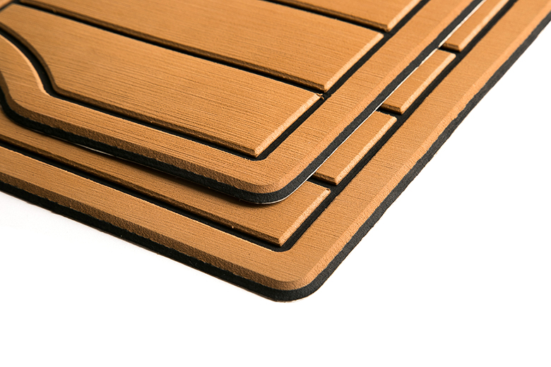 2020 Synthetic Teak Decking polyurethane eva foam sheet marine deck flooring sheet