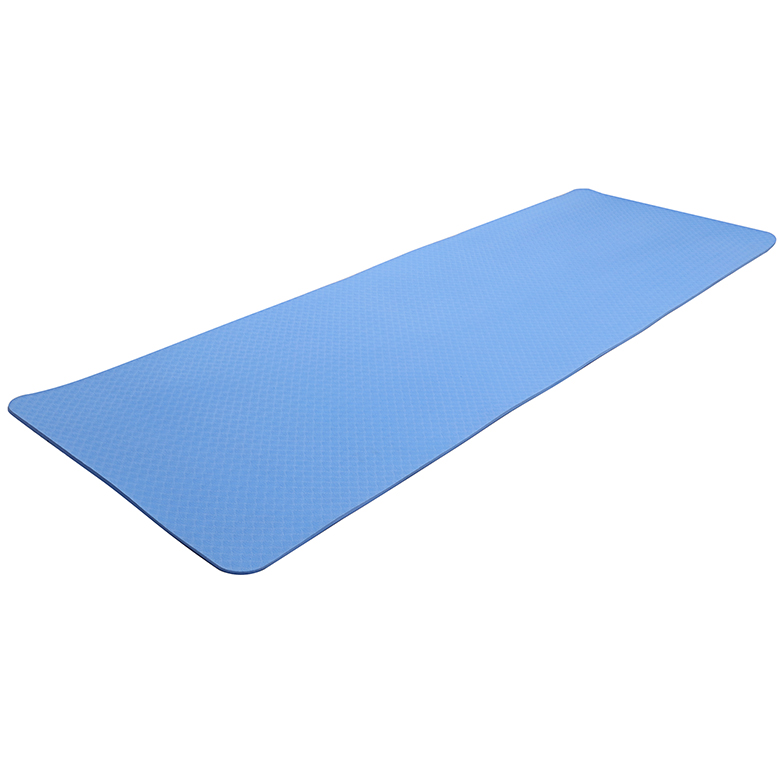 8mm custom logo folding portable tpe yoga mat with skid proof waterproof