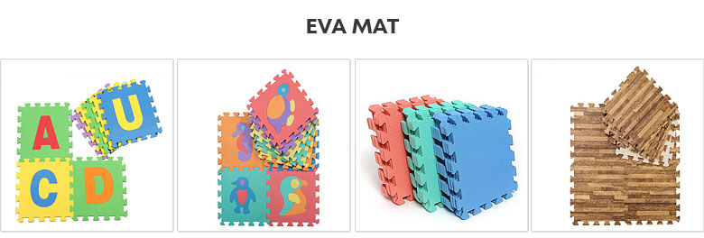 Hight quality eco friendly eva educational floor baby play puzzle mat