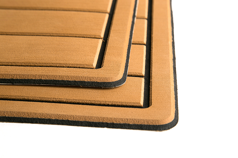 Wholesale custom non skid boat decking material marine rubber deck flooring mat for boat flooring