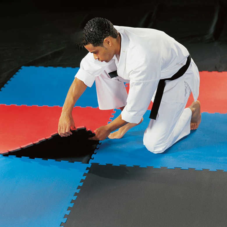 Gym tatami judo interlocking Karate EVA martial arts jigsaw floor mats
