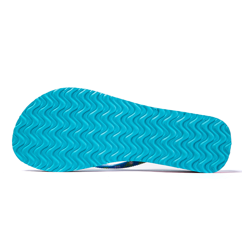 Top seller latest design printed high heel waterproof summer eva foam flip flop sandal