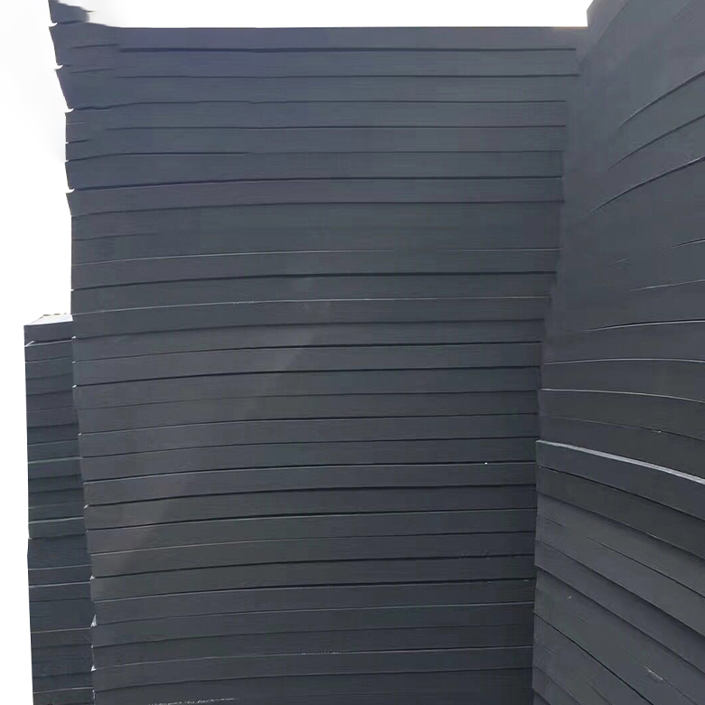 Factory direct High elasticity black color form shape rubber epdm sheet