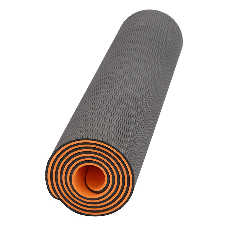 Wholesale high quality eco friendly non toxic tpe yoga mat bulk with custom digital printing