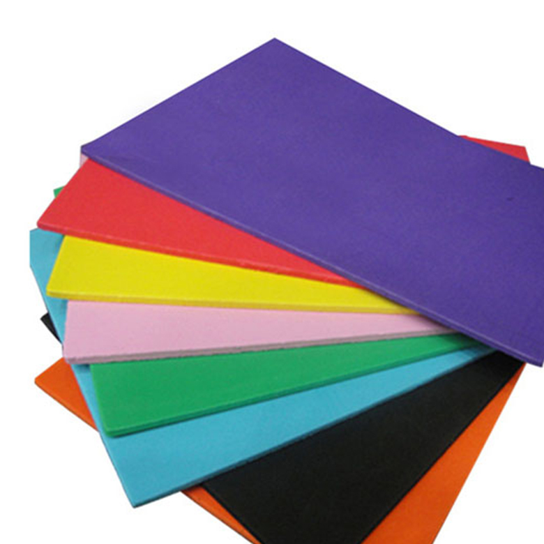 Sales top quality colorful eva shoe material thin foam sheet