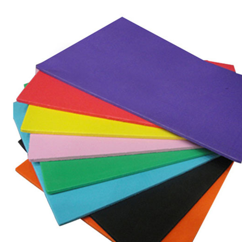 Flexible colorful printing EVA Sheet raw material for handcraft paper  cutting thin bul foam sheet 3mm