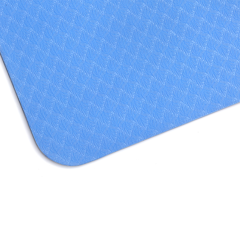 8mm custom logo folding portable tpe yoga mat with skid proof waterproof